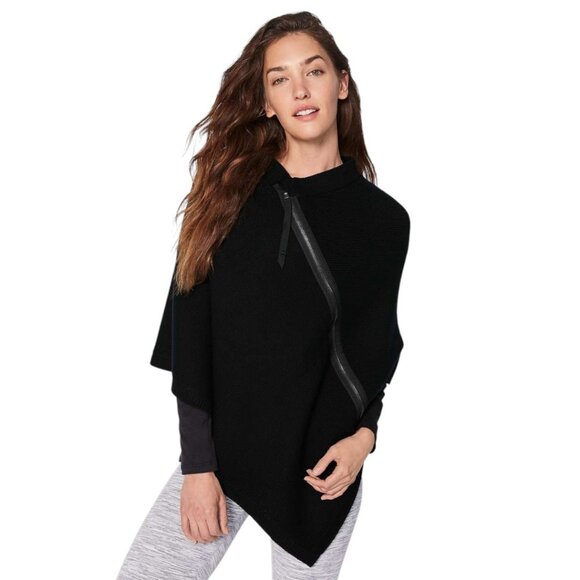Lululemon On The Go Poncho Merino Wool Wrap Scarf Oversized Winter Size OS - Picture 1 of 7
